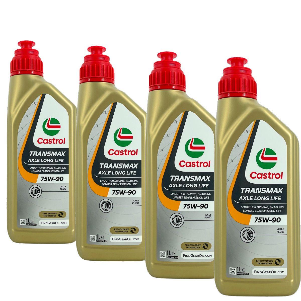 Castrol Transmax Axle Long Life 75W-90 4x1 Liter
