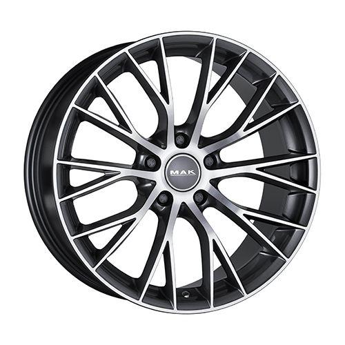 MAK MUNCHEN gun metal mirror face 8.5Jx19 5x112 ET35