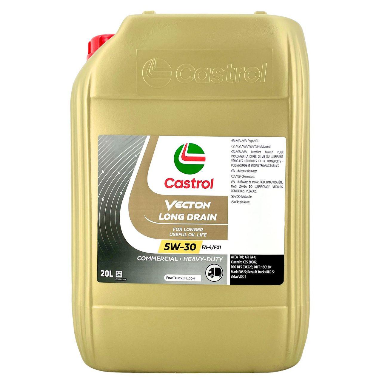 Castrol Vecton Long Drain 5W-30 FA-4/F01 20 Liter