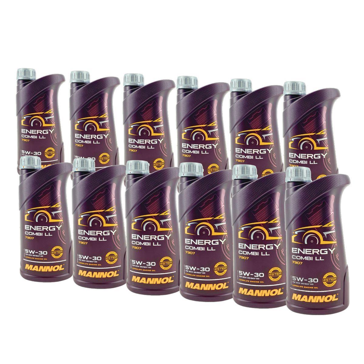 Mannol Energy Combi LL 5W-30 12x1 Liter