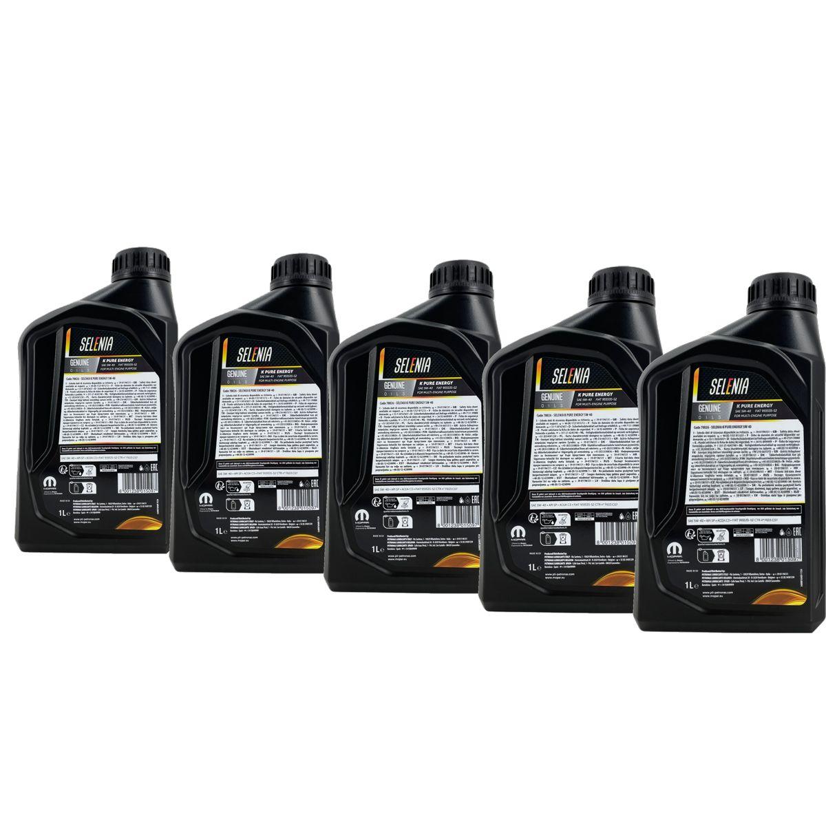 Selenia K Pure Energy 5W-40 5x1 Liter