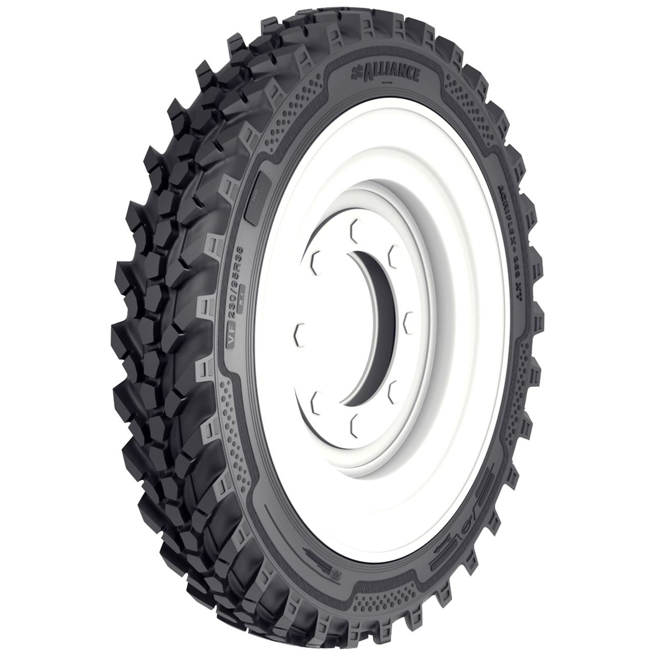 ALLIANCE VF320/105 R 54 TL 172D AGRIFLEX+ 363 XT R-1 STEEL BELTED, STUBBLE GUARD, ECE106