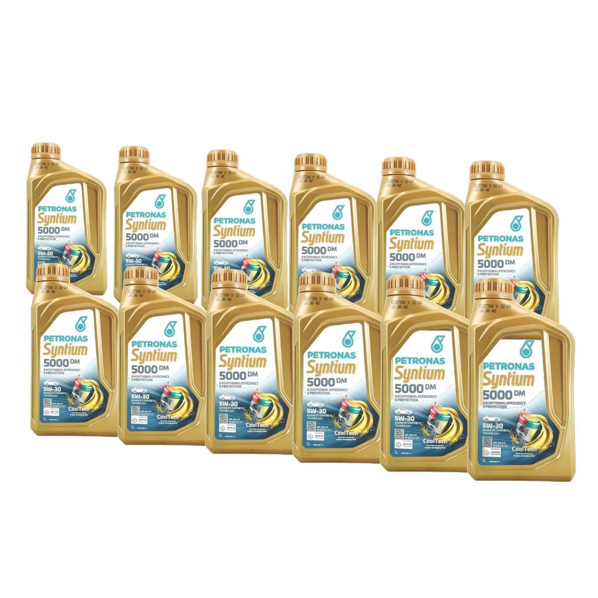 Petronas Syntium 5000 DM 5W-30 SN 12x1 Liter