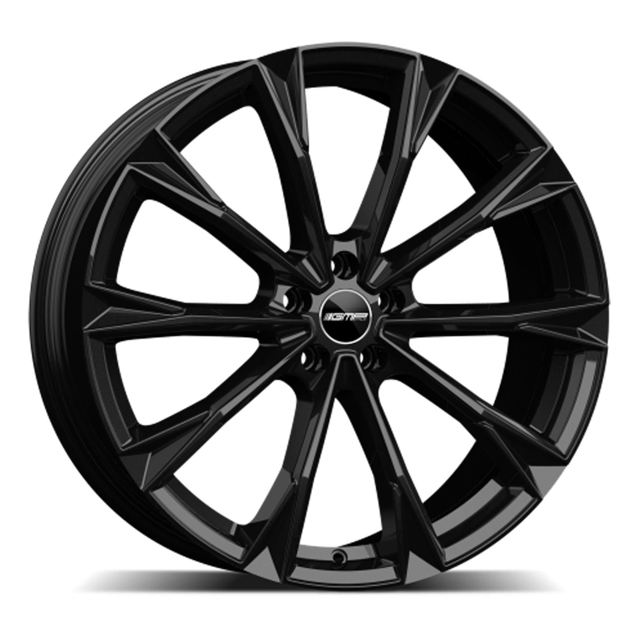 GMP TOTALE glossy black 11.5Jx23 5x130 ET52