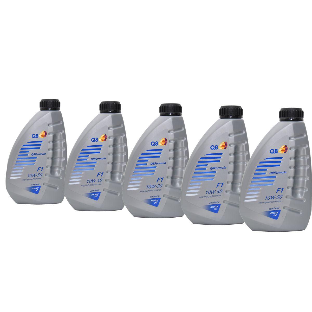 Q8 Formula F1 10W-50 5x1 Liter