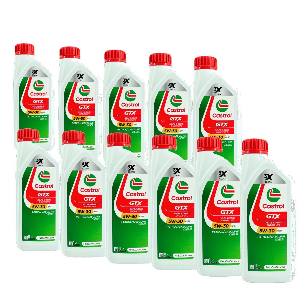 Castrol GTX 5W-30 A5/B5 11x1 Liter