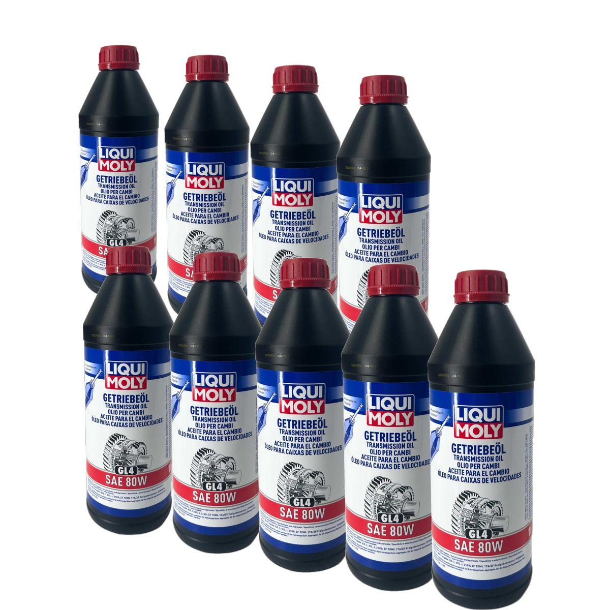 Liqui Moly Getriebeöl (GL4) SAE 80W 9x1 Liter