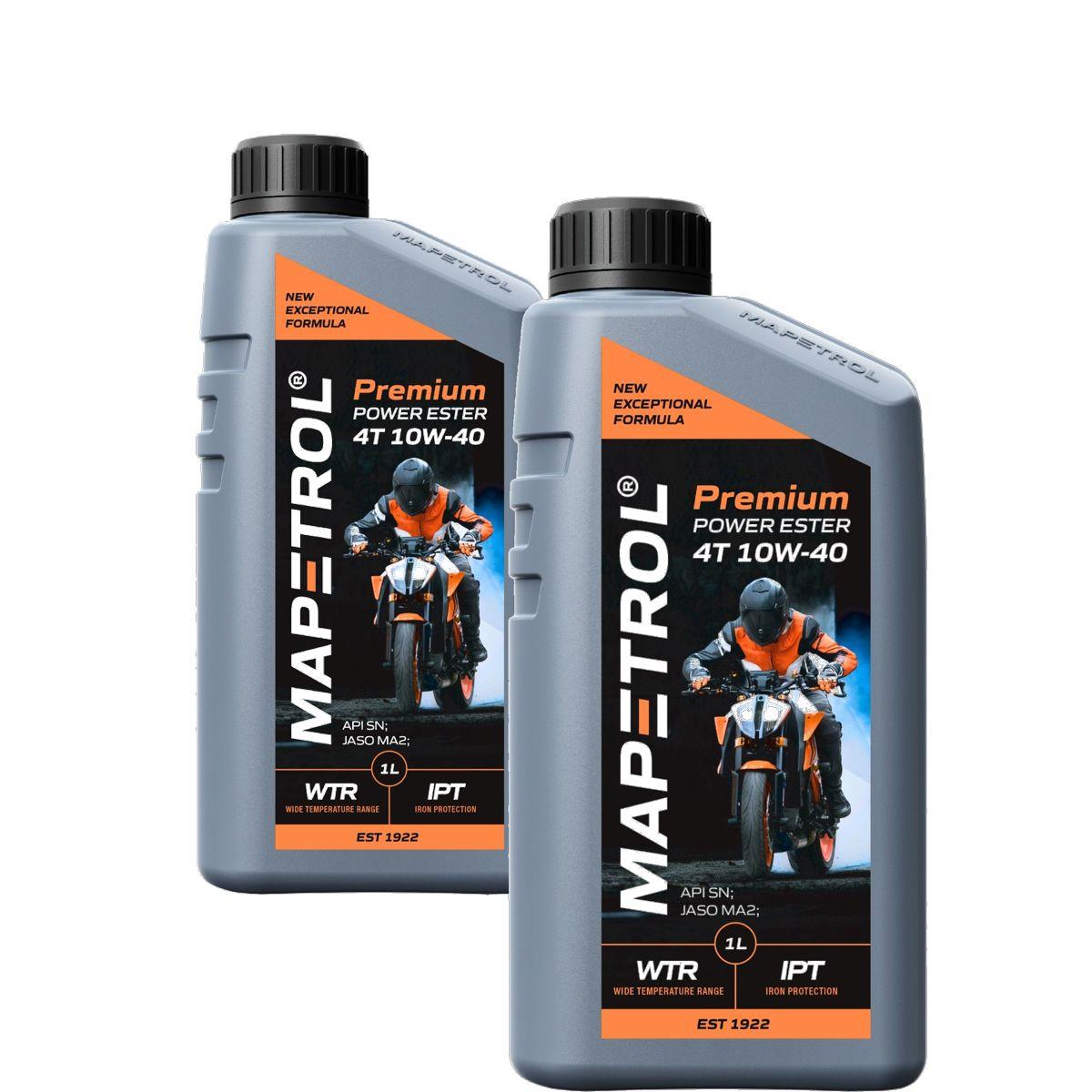 Mapetrol Premium Power Ester 4T 10W-40 2x1 Liter