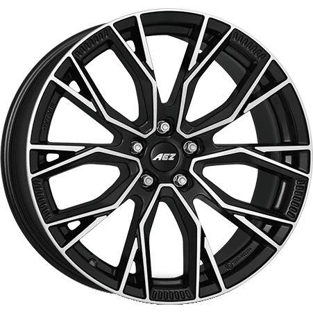 AEZ TORONTO DARK black polished 8.0Jx18 5x112 ET40