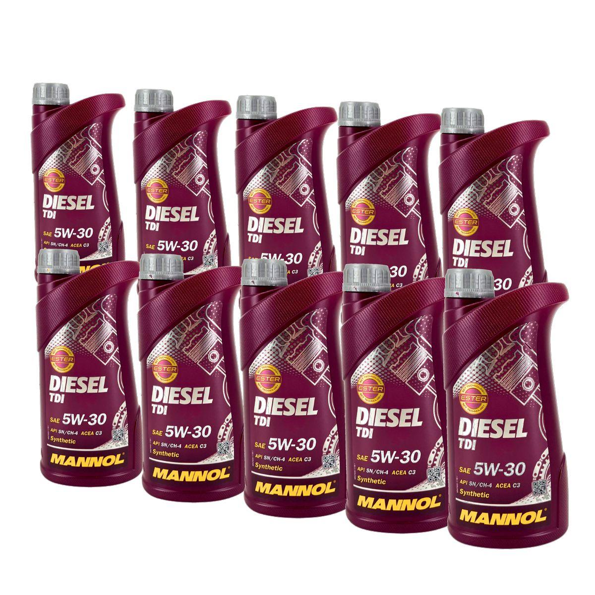 Mannol Diesel TDI 5W-30 10x1 Liter