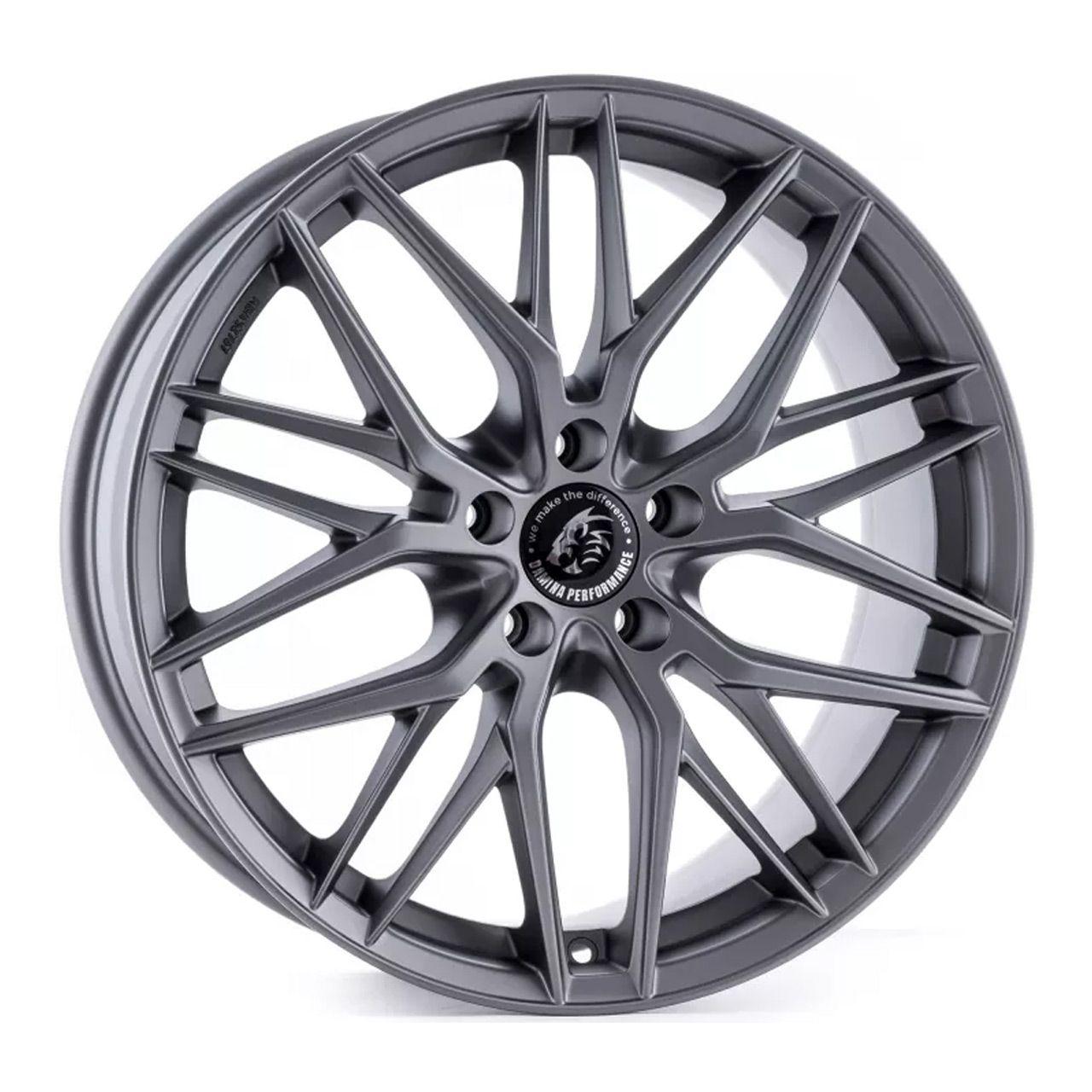 DAMINA PERFORMANCE DM08 matt grey painted 8.5Jx19 5x112 ET45
