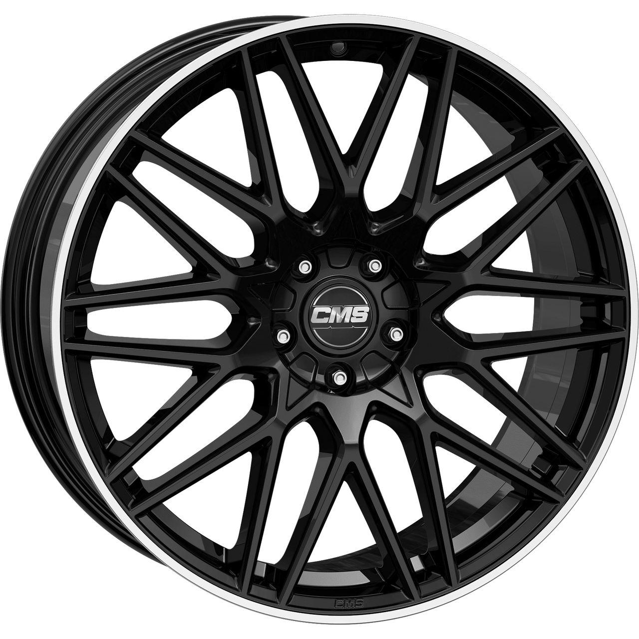 CMS C25-DRB ECE diamant Horn schwarz glanz 8.0Jx18 5x112 ET46