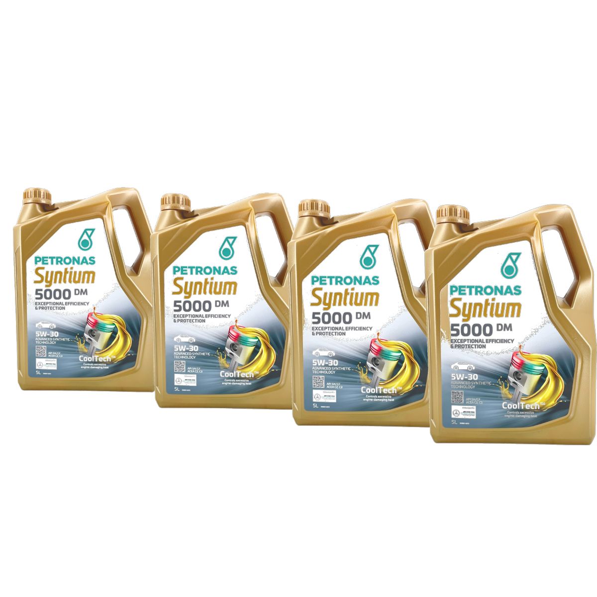 Petronas Syntium 5000 DM 5W-30 SN 4x5 Liter