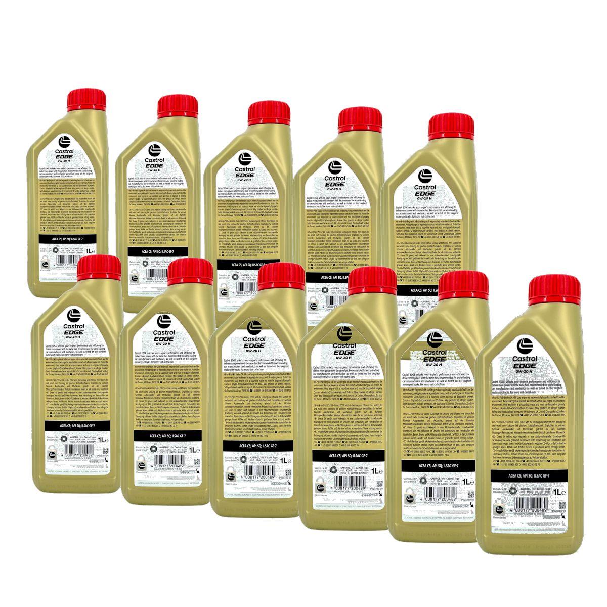Castrol Edge H 0W-20 11x1 Liter