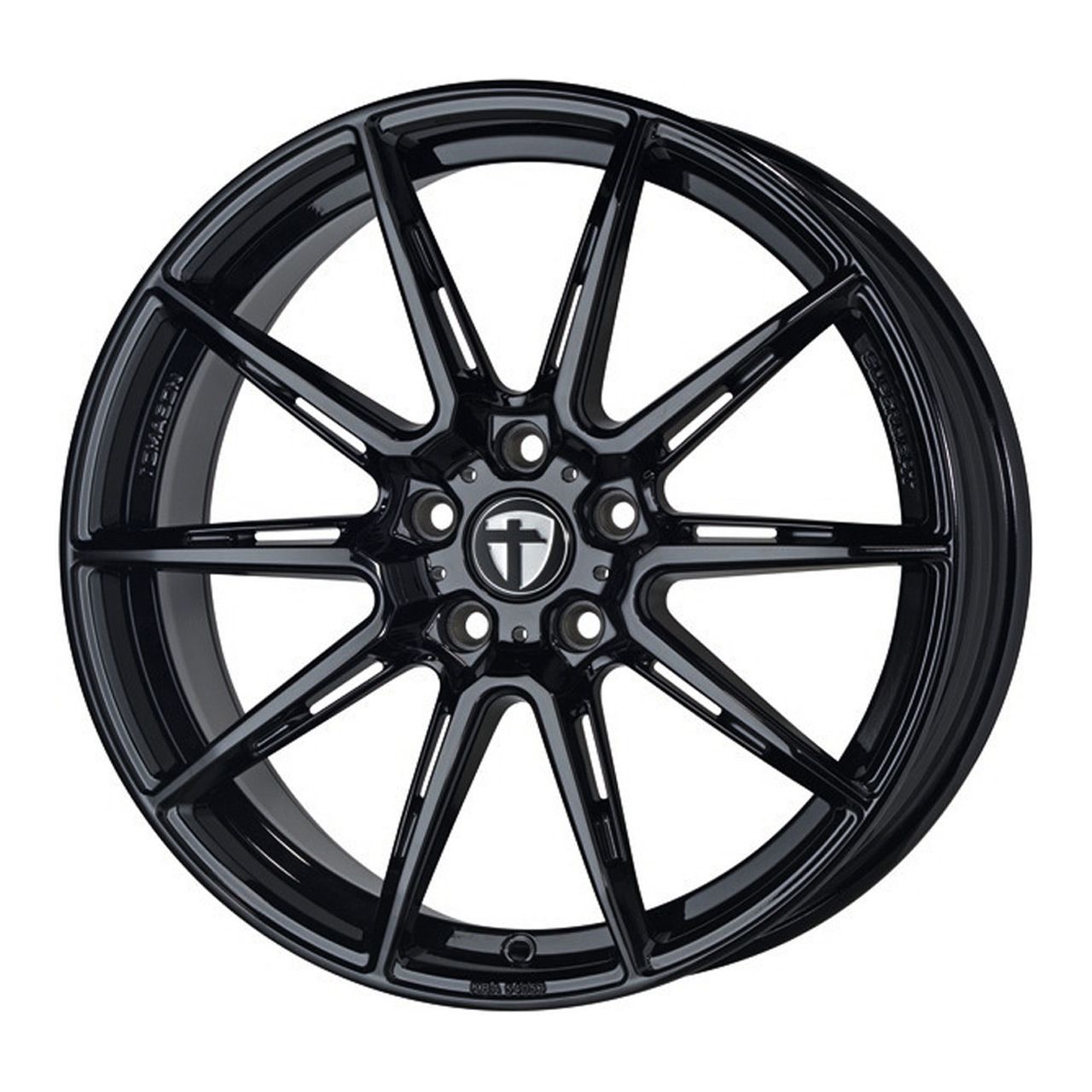 TOMASON TN27 SUPERLIGHT black painted 8.5Jx19 5x108 ET45