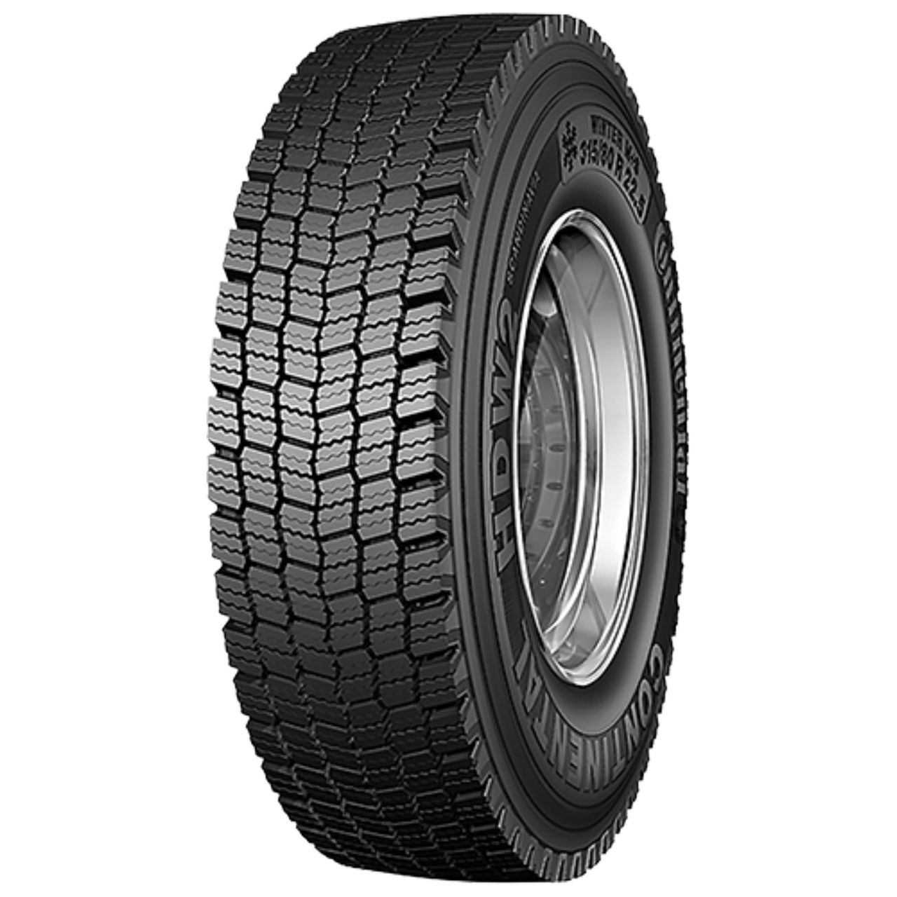 CONTINENTAL 275/70 R 22.5 TL 148/145M HDW2 SCANDINAVIA 16PR M+S 3PMSF