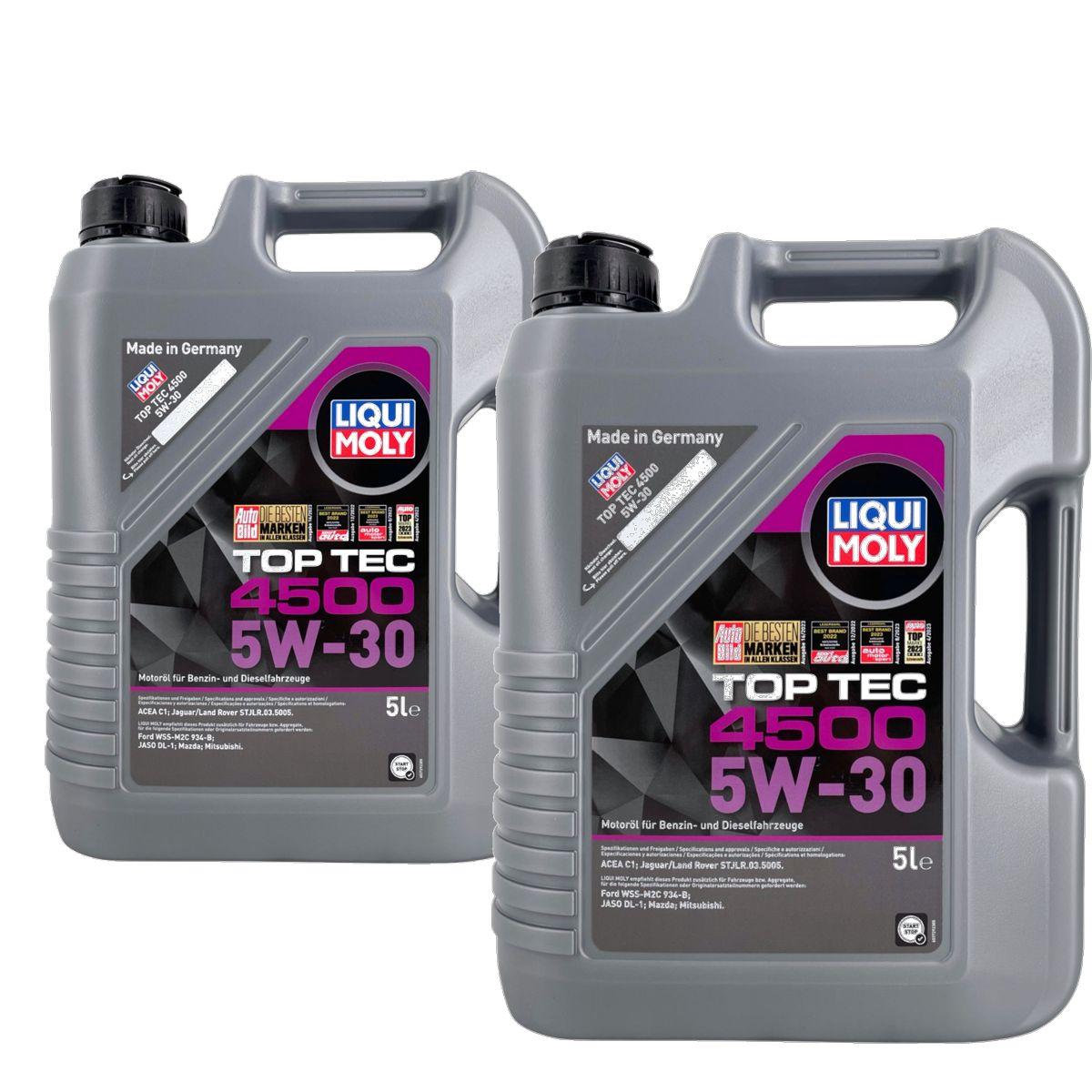 Liqui Moly Top Tec 4500 5W-30 2x5 Liter