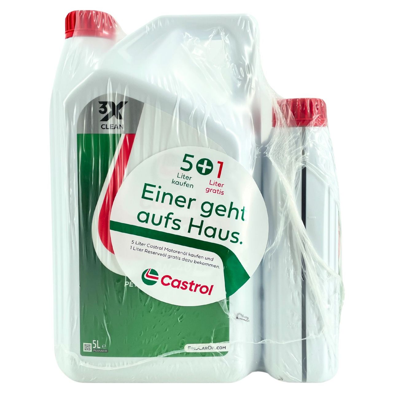 Castrol GTX 10W-40 A3/B4 5 Liter + 1 Liter GRATIS