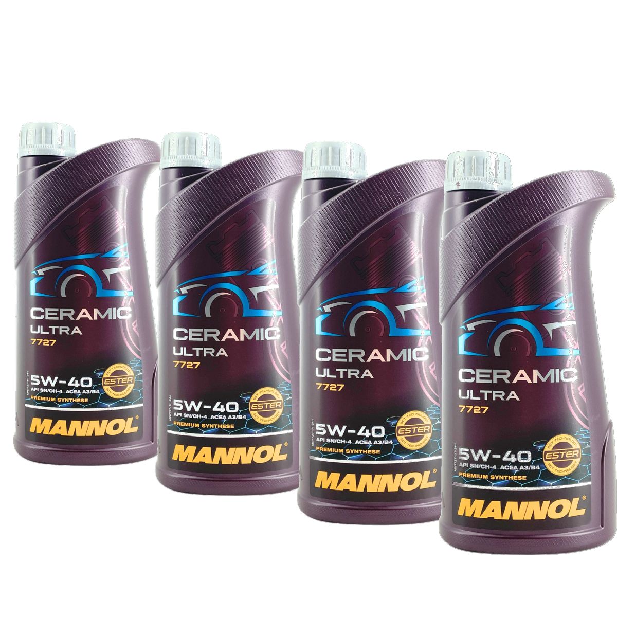 Mannol Ceramic Ultra 5W-40 4x1 Liter