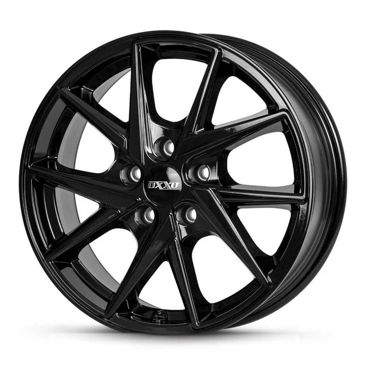 OXXO WHEELS CROW BLACK black 7.0Jx17 4x100 ET45