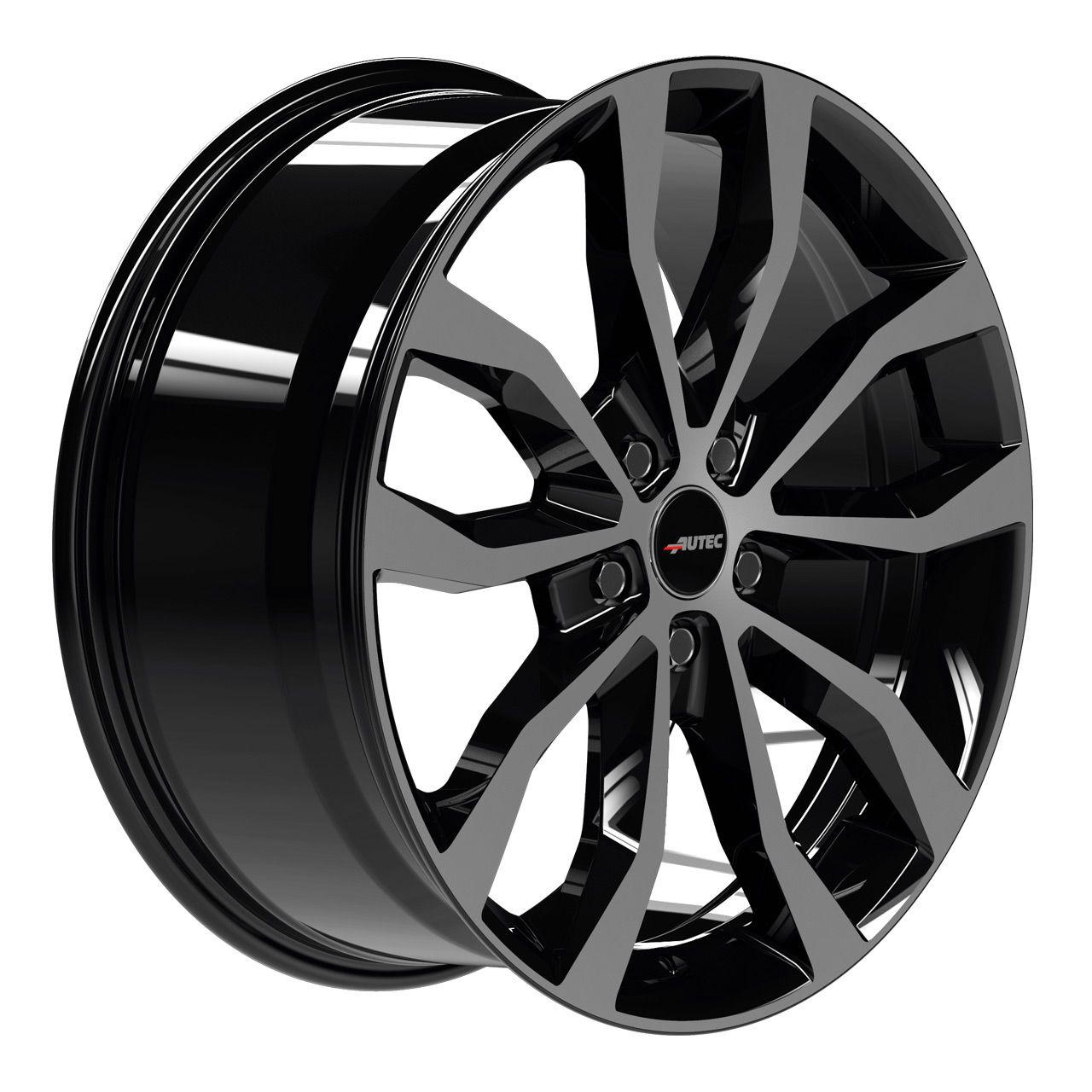 AUTEC TYP U - UTECA schwarz poliert 7.5Jx17 5x120 ET55