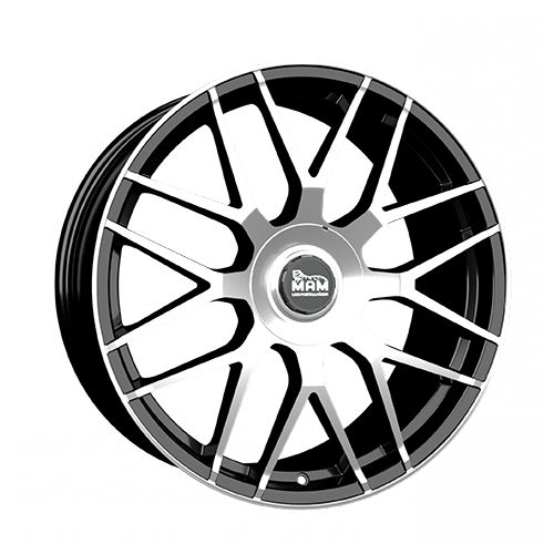 MAM WHEELS MAM GT1 black front polished 8.5Jx20 5x112 ET45