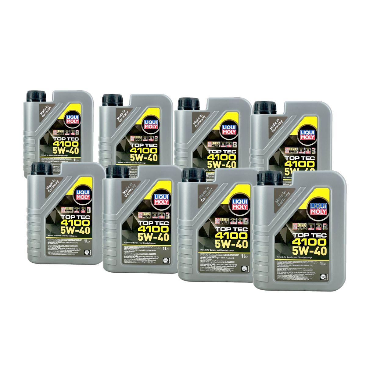 Liqui Moly Top Tec 4100 5W-40 8x1 Liter