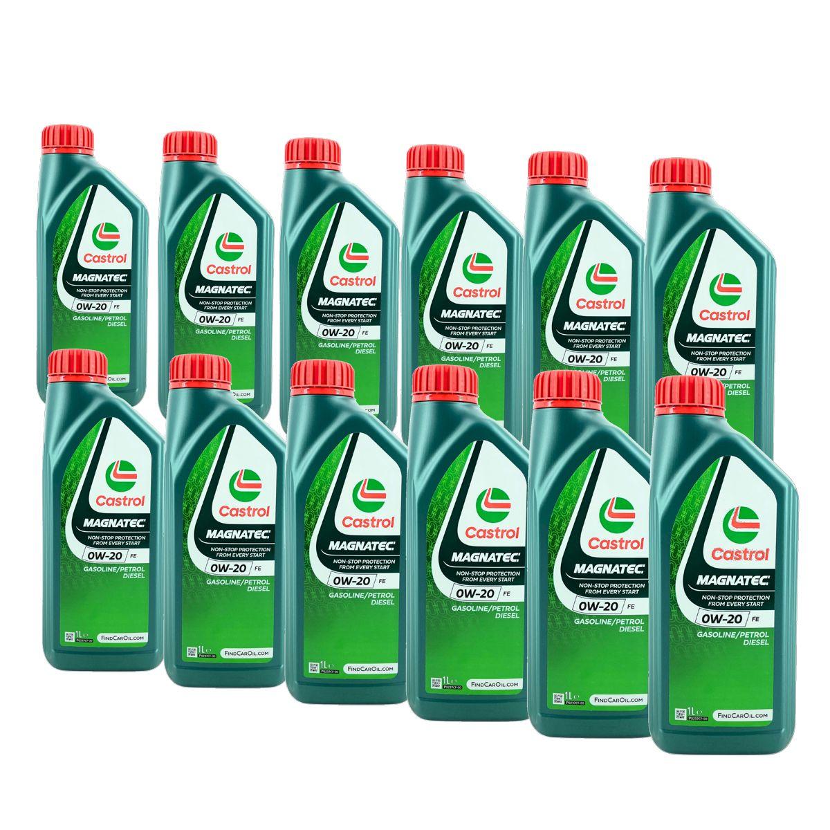 Castrol Magnatec 0W-20 FE 12x1 Liter