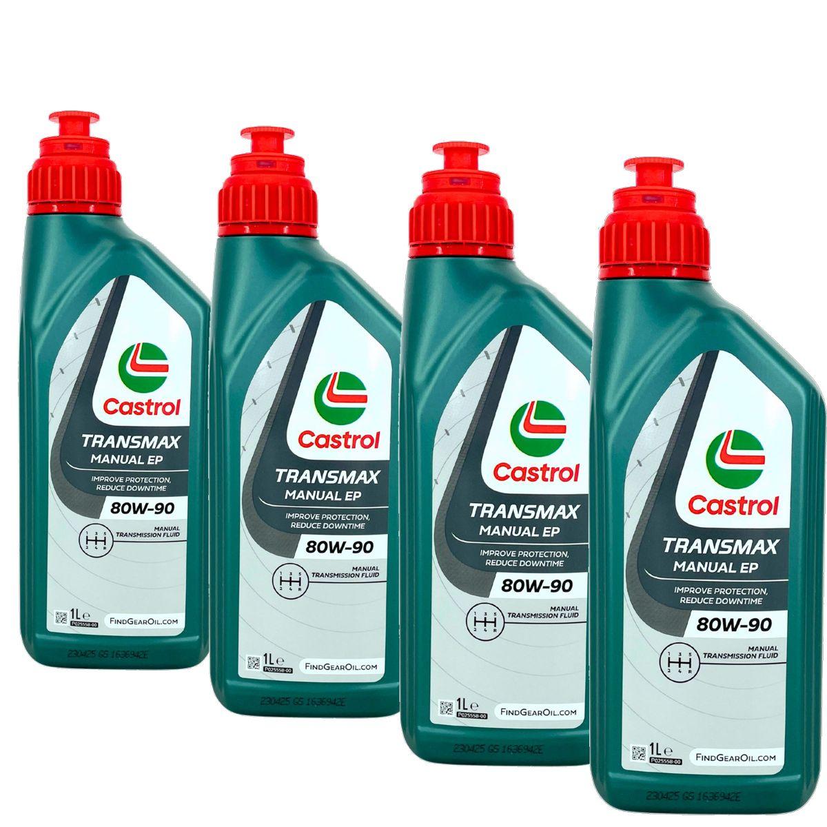 Castrol Transmax Manual EP 80W-90 4x1 Liter