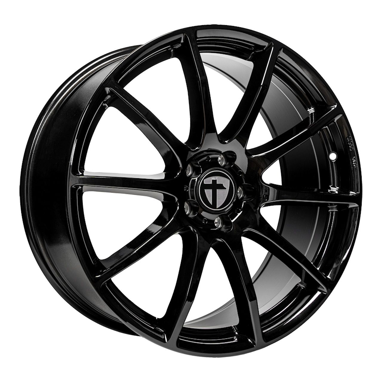 TOMASON TN1F black painted 7.5Jx17 6x130 ET60