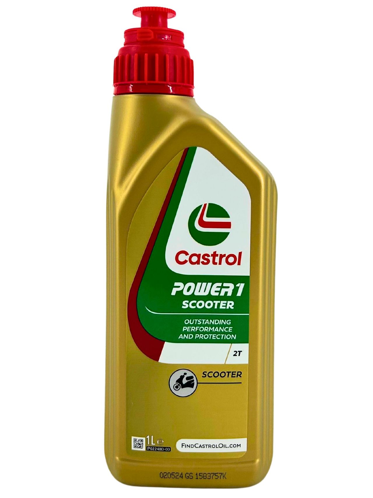 Castrol Power 1 Scooter 2T 1 Liter