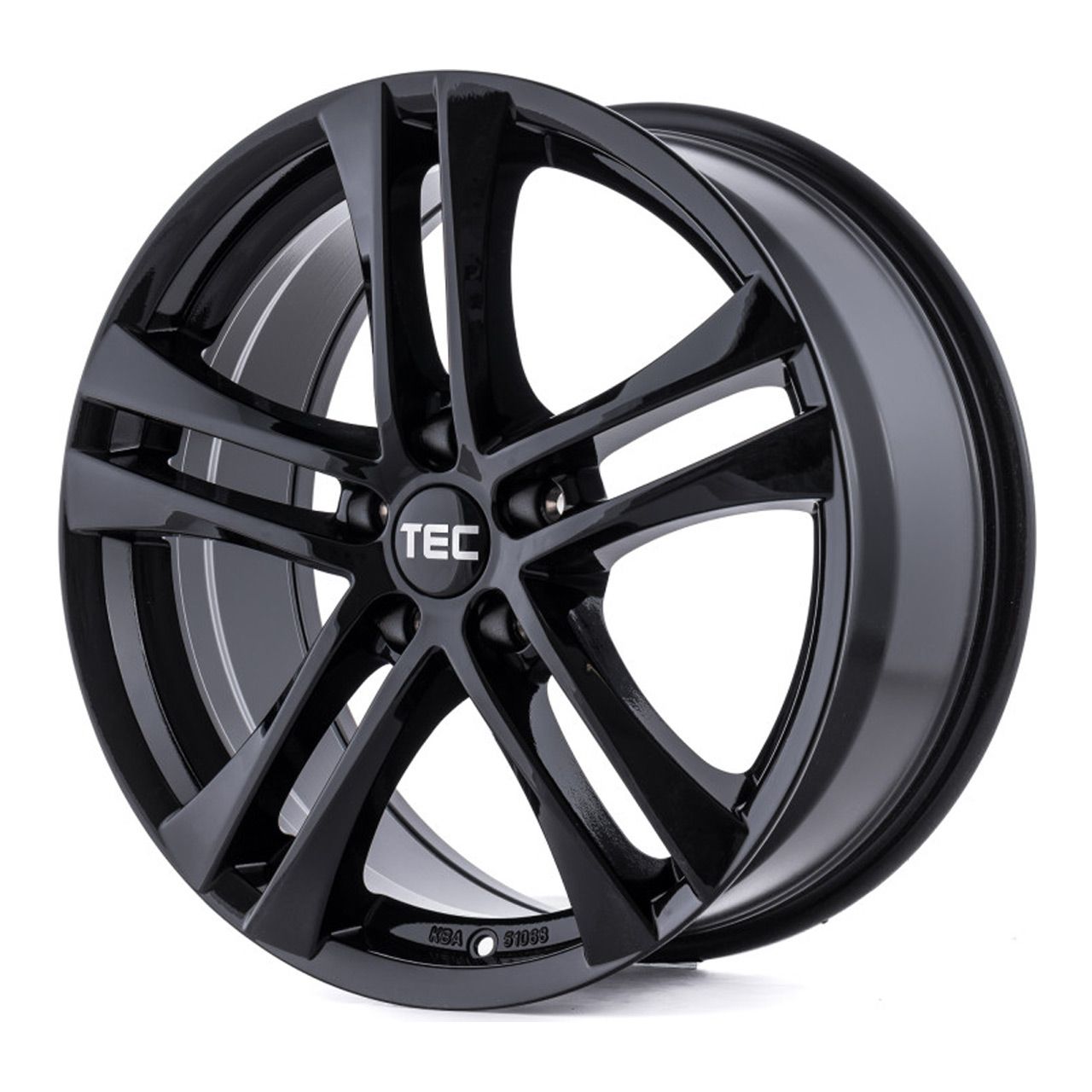 TEC-SPEEDWHEELS AS4 EVO glanz schwarz 8.0Jx19 5x112 ET35