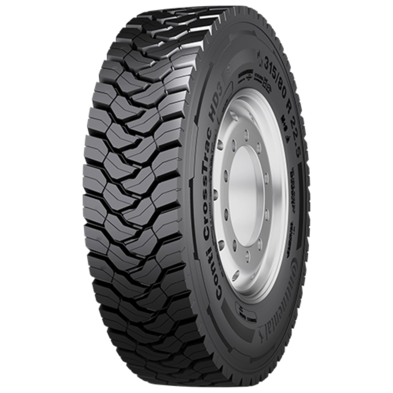 CONTINENTAL 13 R 22.5 TL 156/150K CONTI CROSSTRAC HD3 18PR M+S 3PMSF LRJ