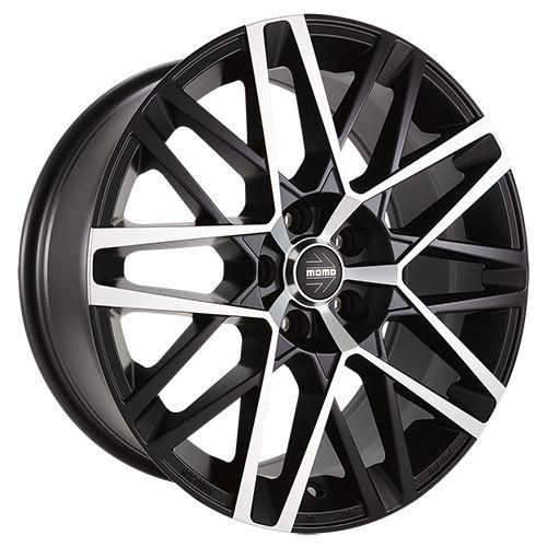 MOMO WHEELS AVENGER black matt polish 8.0Jx18 5x112 ET30