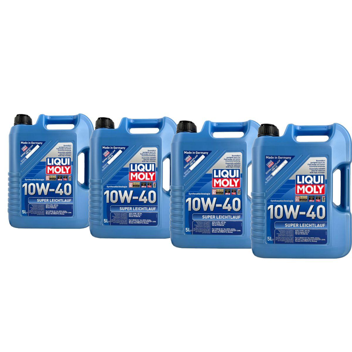 Liqui Moly Super Leichtlauf 10W-40 4x5 Liter