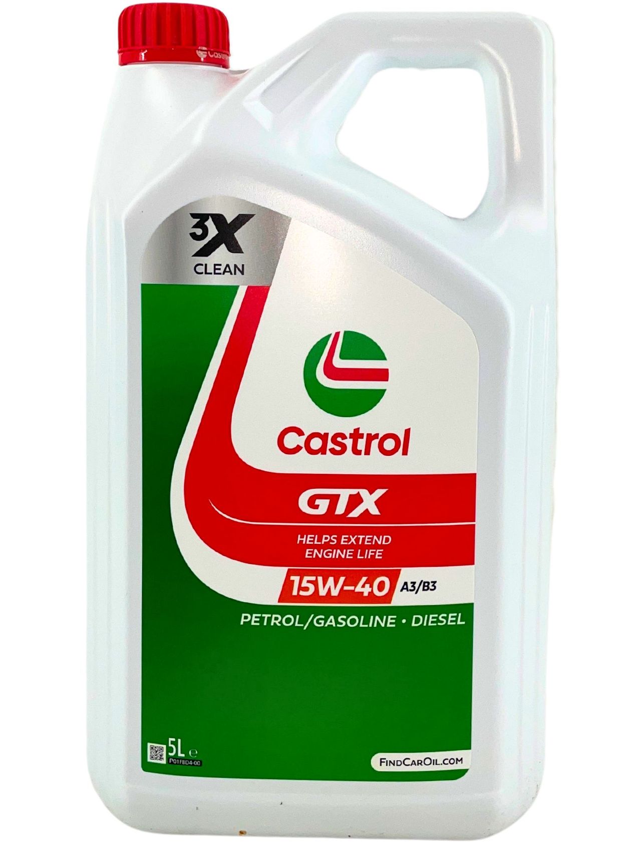 Castrol GTX 15W-40 A3/B3 5 Liter