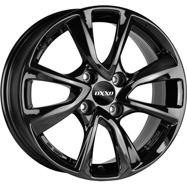 OXXO WHEELS OBERON 4 BLACK (OX07) black 6.5Jx17 4x100 ET50