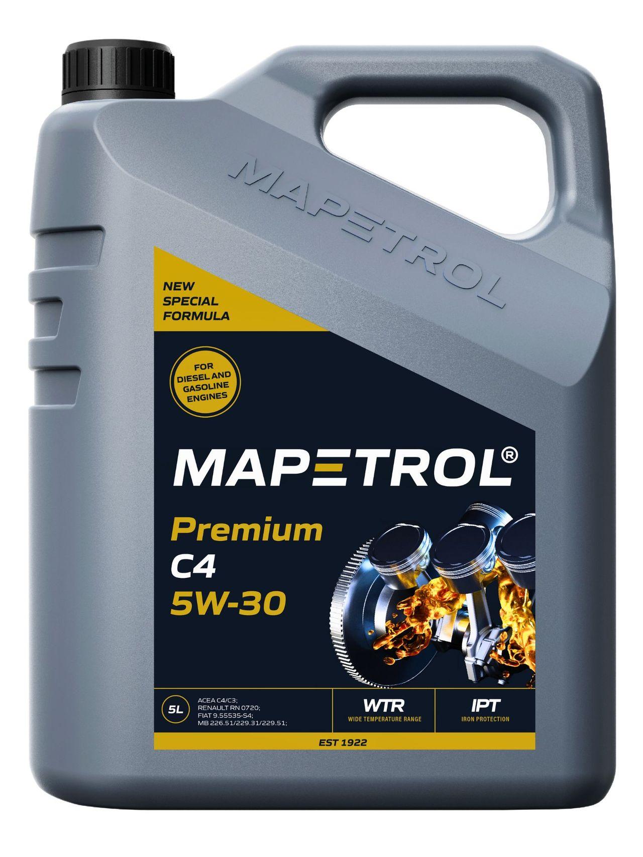 Mapetrol Premium C4 5W-30 5 Liter