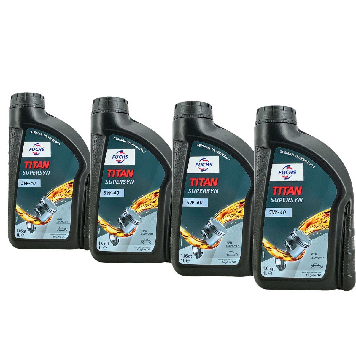 Fuchs Titan Supersyn 5W-40 4x1 Liter