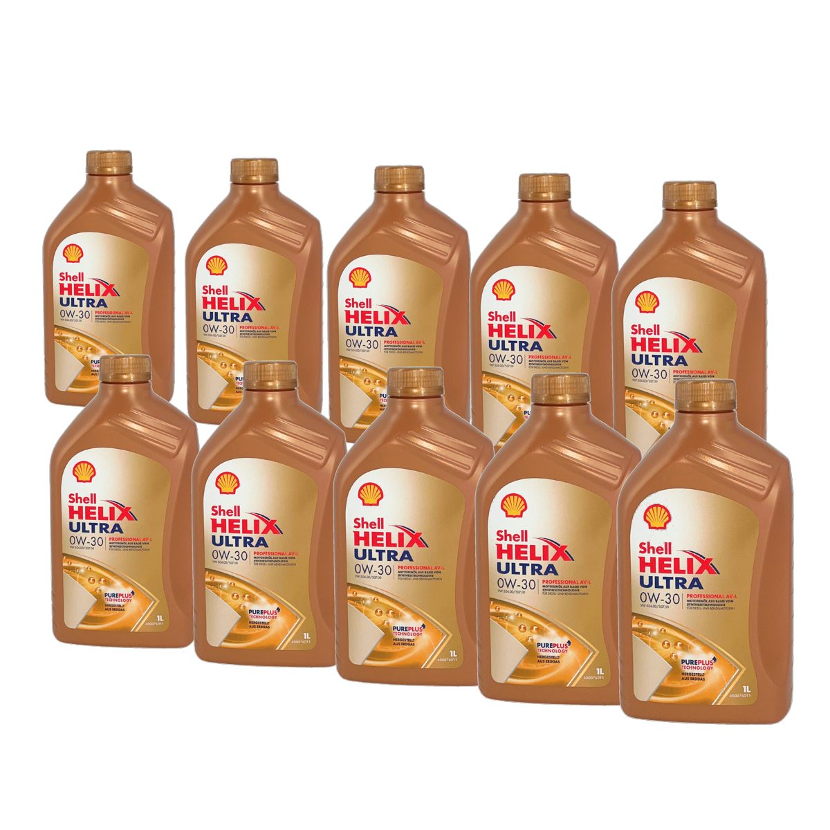 Shell Helix Ultra Professional AV-L 0W-30 10x1 Liter