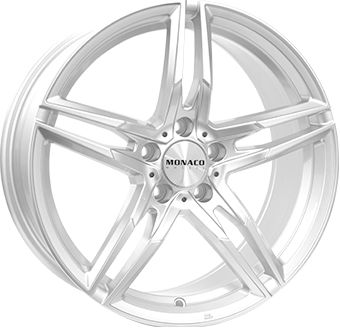 MONACO WHEELS MONACO GP1 silver 7.5Jx17 5x120 ET35