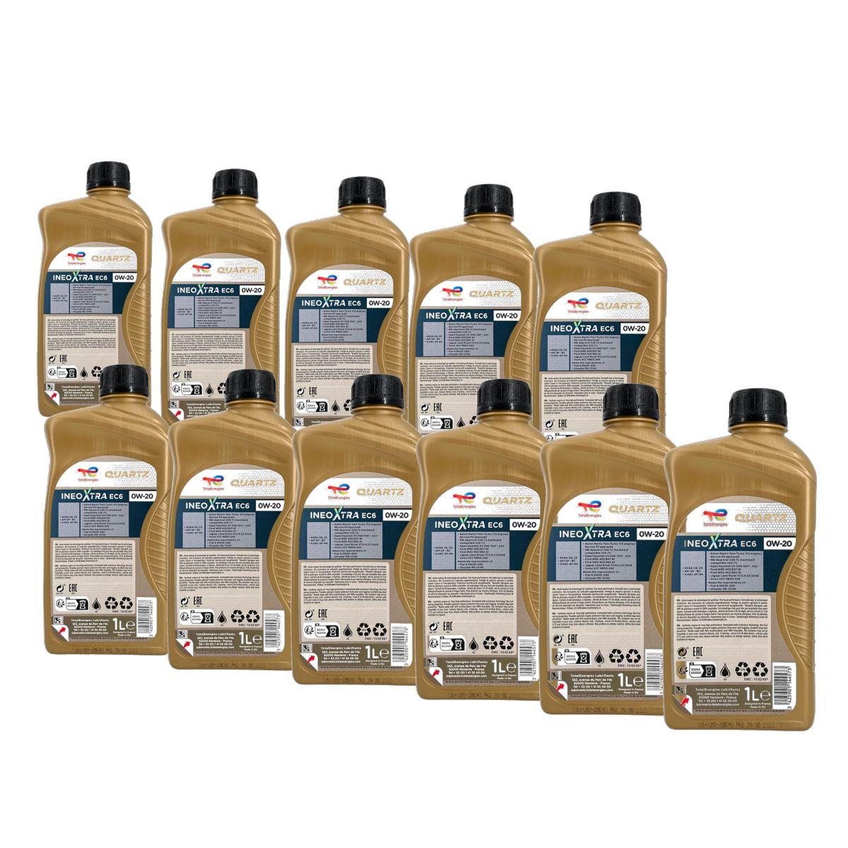 Total Quartz Ineo Xtra EC6 0W-20 11x1 Liter