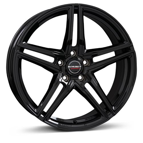 BORBET DESIGN XRT schwarz glänzend 8.5Jx19 5x112 ET21