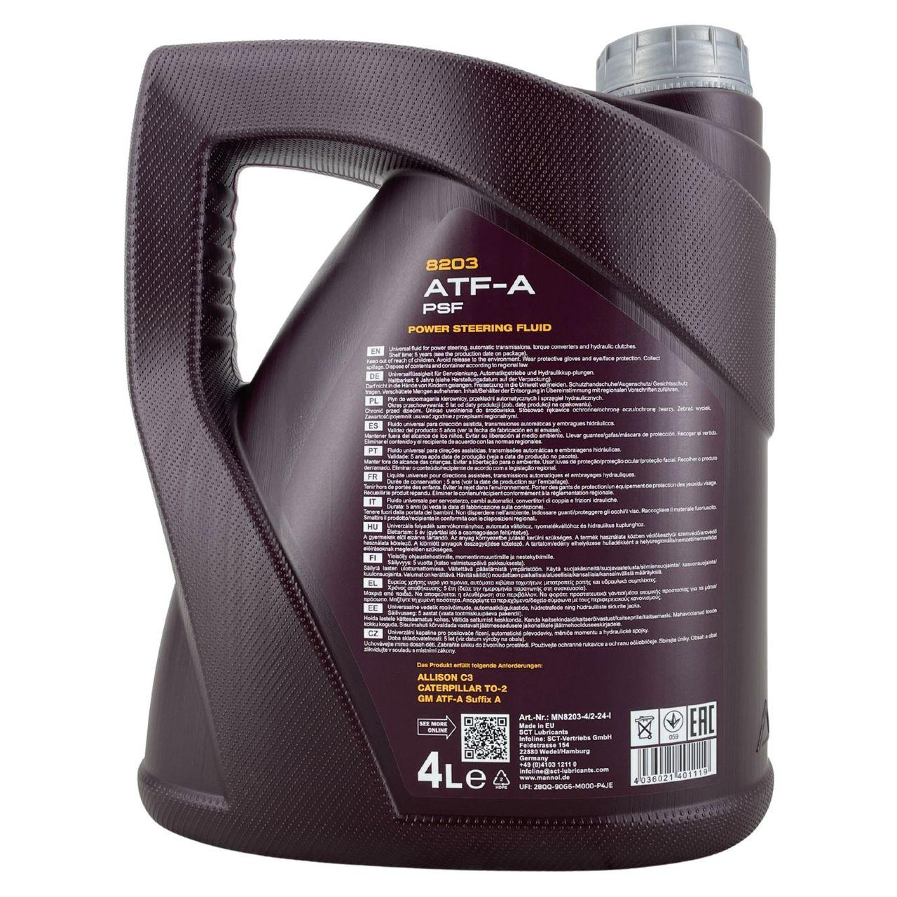 Mannol ATF-A PSF 4 Liter