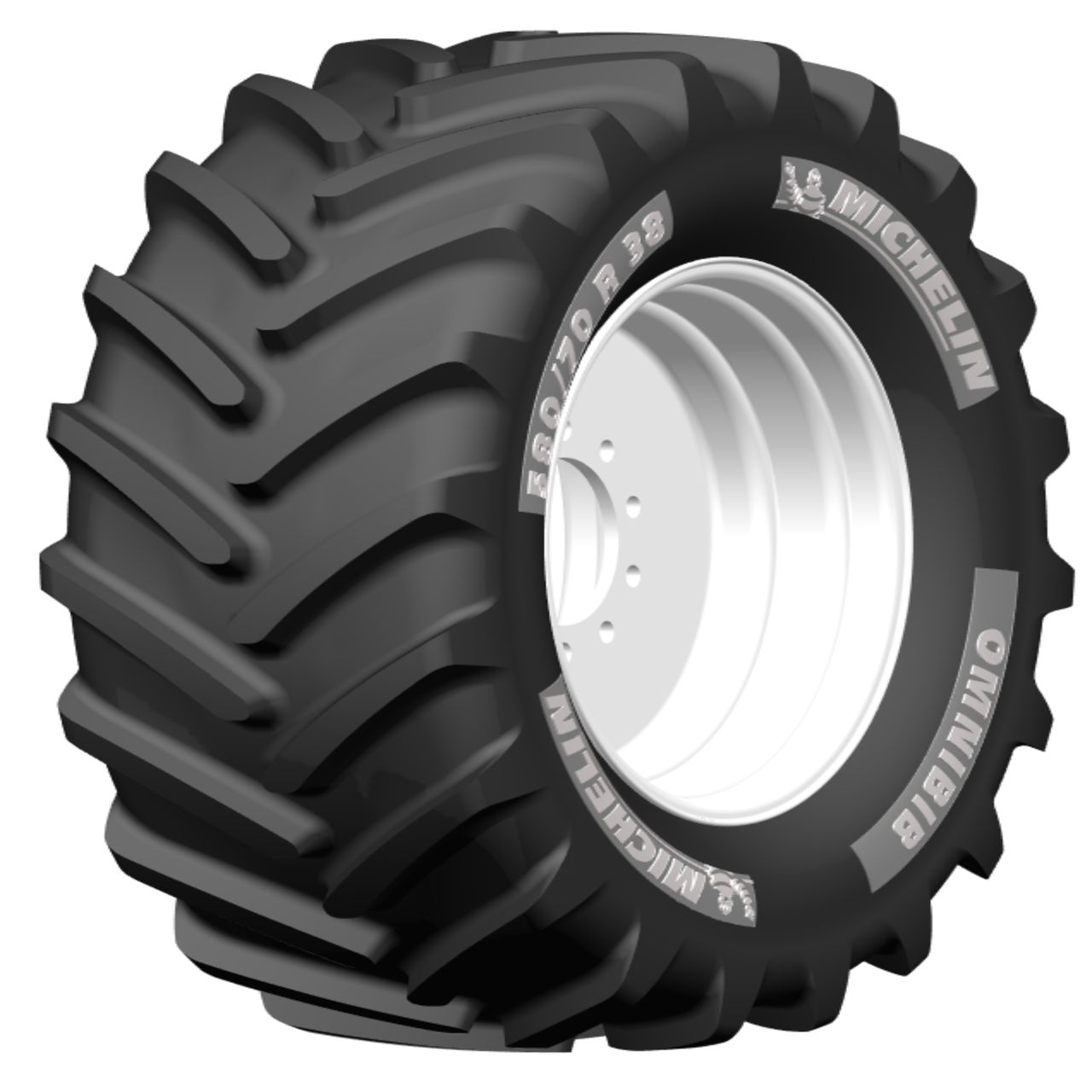 MICHELIN 380/70 R 24 TL 125D OMNIBIB