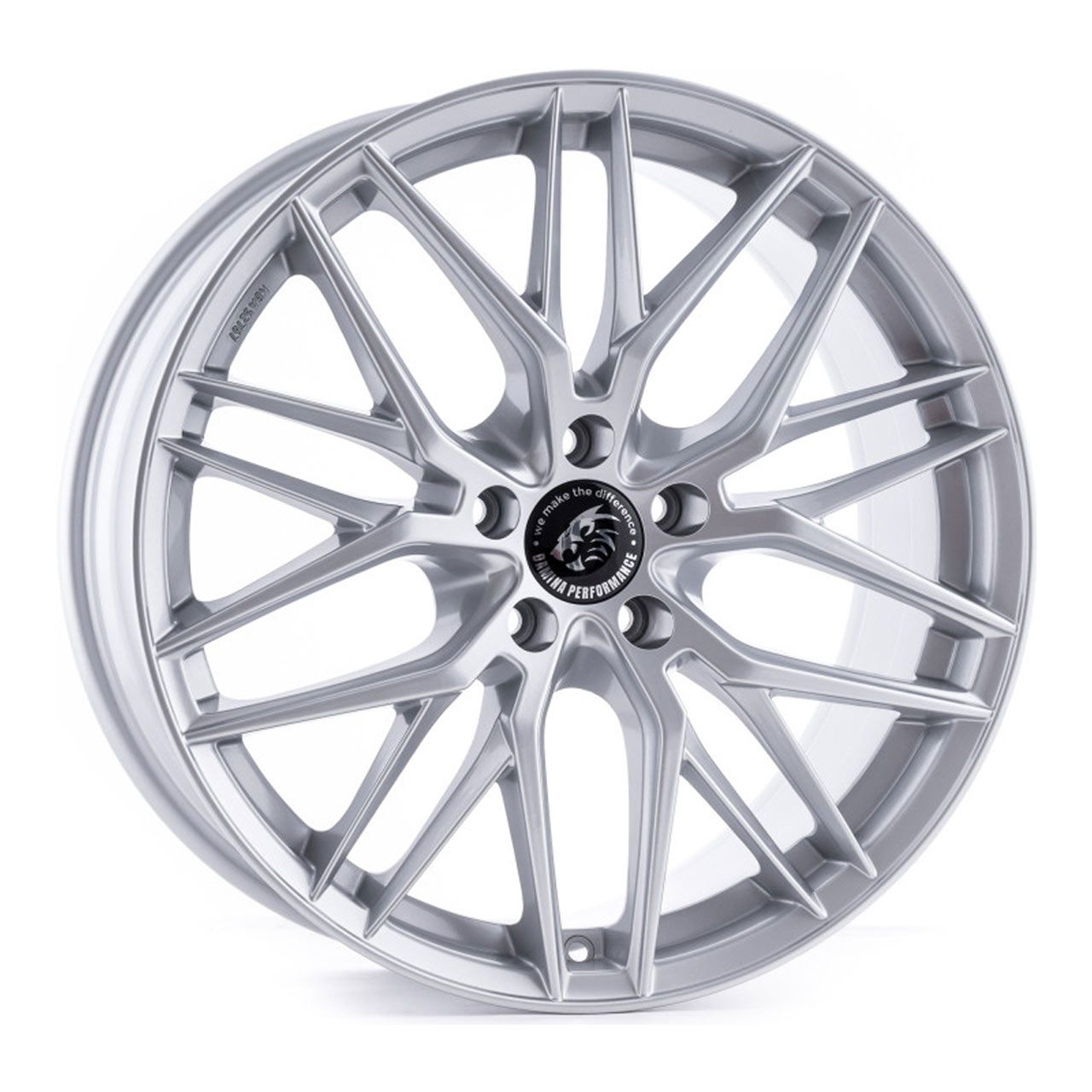 DAMINA PERFORMANCE DM08 silver painted 8.5Jx19 5x112 ET35