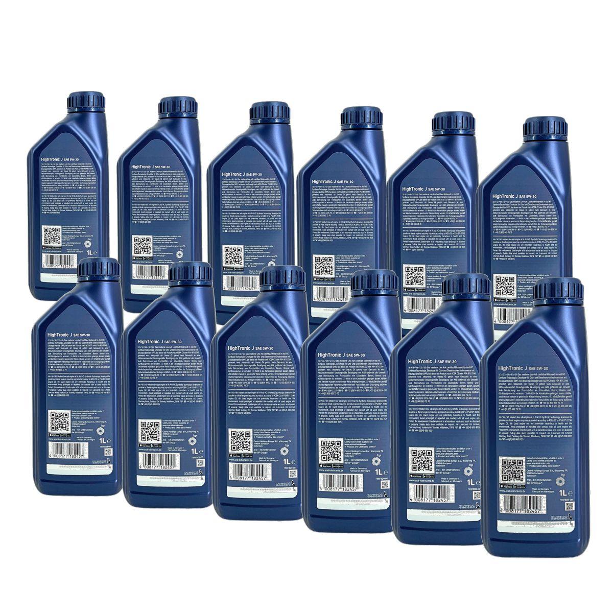 Aral HighTronic J 5W-30 12x1 Liter