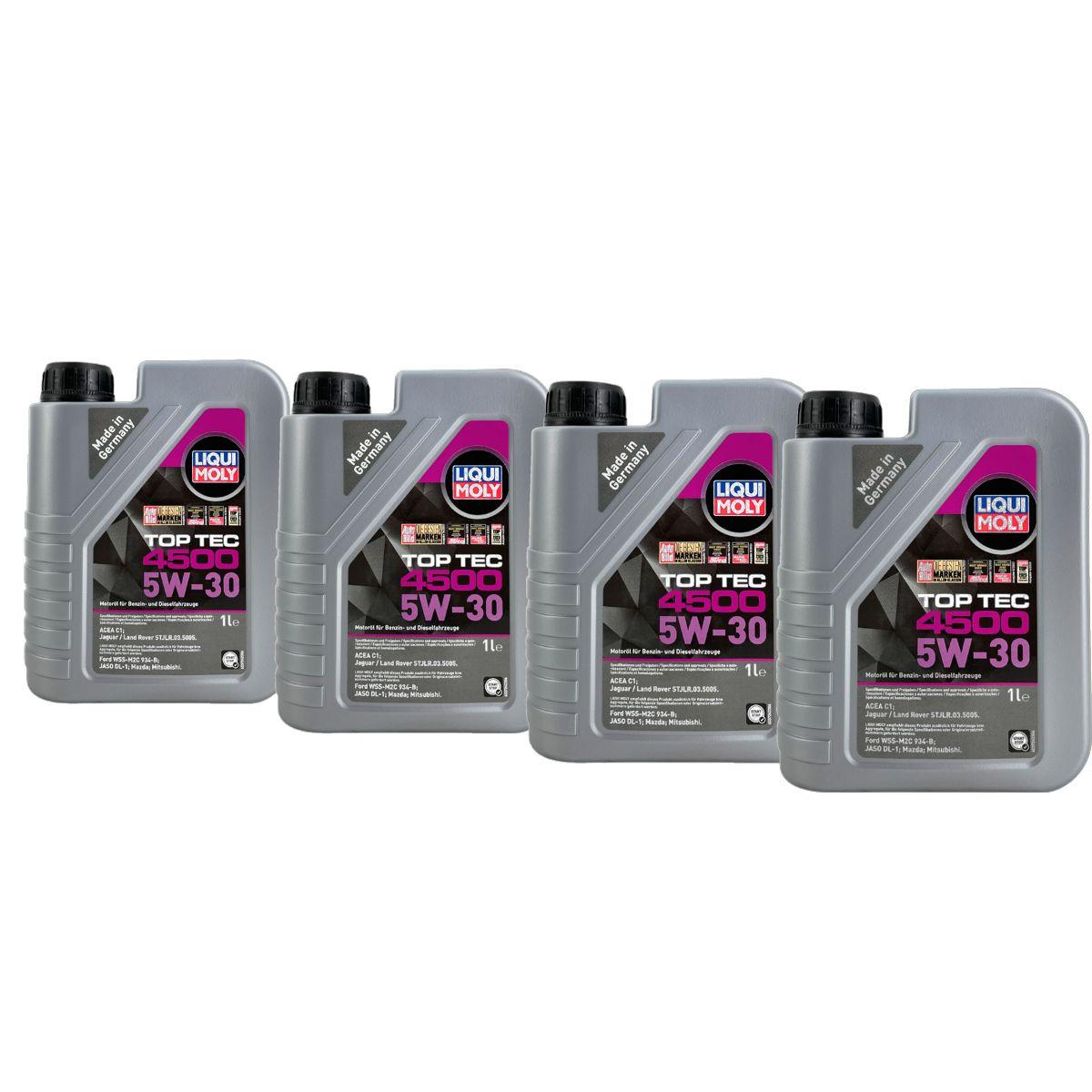 Liqui Moly Top Tec 4500 5W-30 4x1 Liter