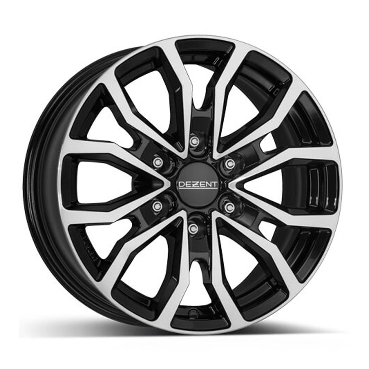 DEZENT DEZENT KC DARK black polished 8.5Jx20 6x139.7 ET52