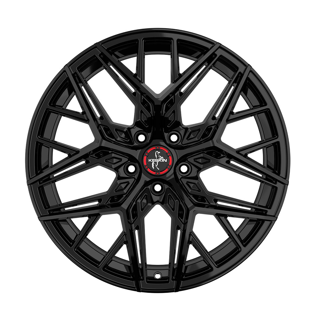 KESKIN WHEELS KT25 PEARL black painted 8.5Jx20 5x108 ET40